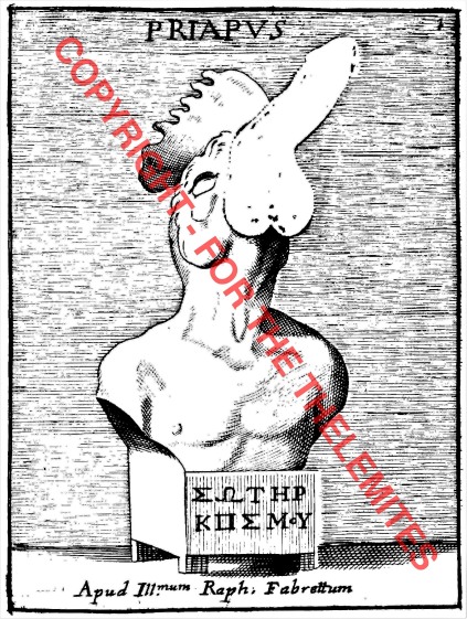 Priapus, Romanum Museum, 1690
