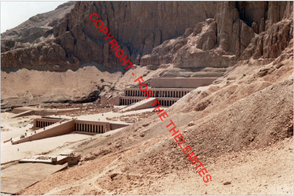 The Temples at Deir el-Bahari in the 1980's