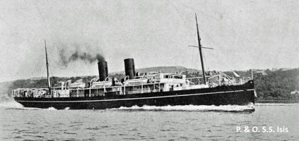 The P. & O. Steamer S.S. Isis