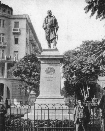 Cairo, Soliman Pasha's Monument and Standard Life Building