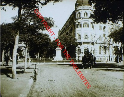 Caire - Le rond point Soliman Pacha c. 1901