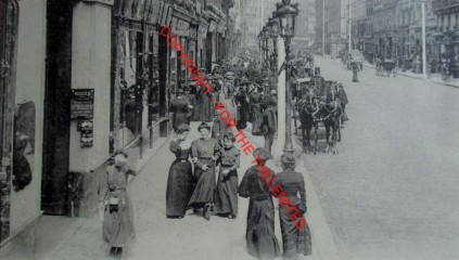 4 La Rue de la Paix in Paris, 1900s