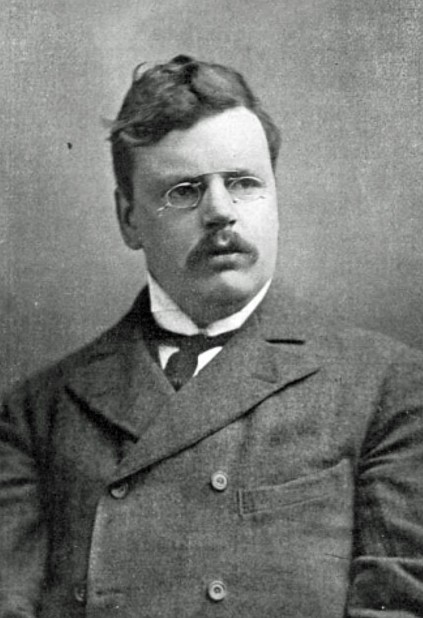 G. K. Chesterton c. 1904 E.V.