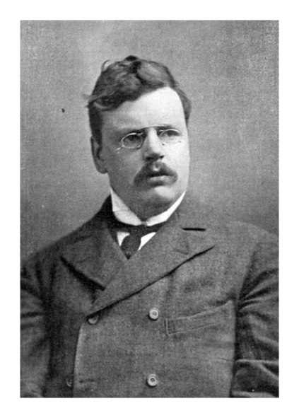G. K. Chesterton c. 1904 E.V.