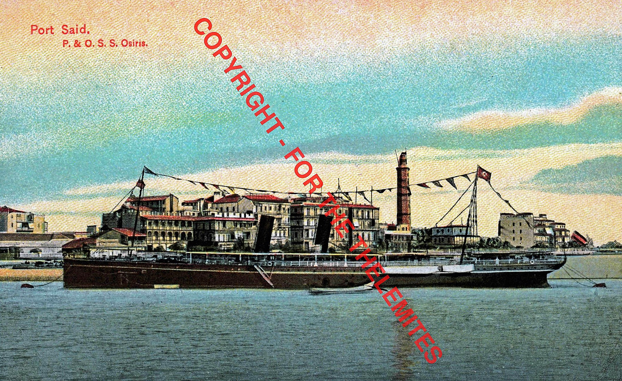 Port Said, P. & O. S.S. Osiris