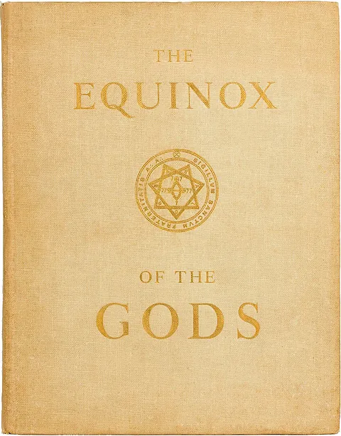 Front cover of The Equinox of the Gods, 1936 E.V.
