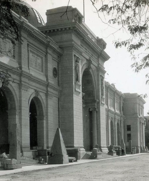 1900s photograph of the Cairo Museum