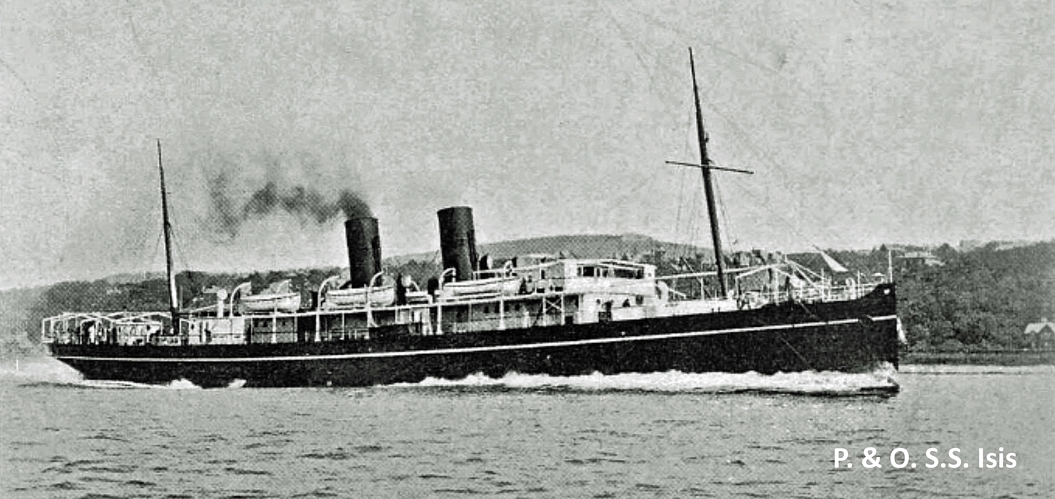 The P. & O. Steamer S.S. Isis