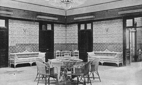 Zephyr Hotel, Marsa-Plage. Le Hall