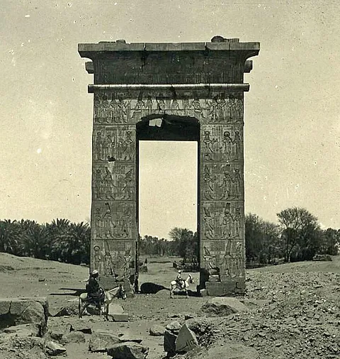 Gate in the Precinct of Mentu at Karnak