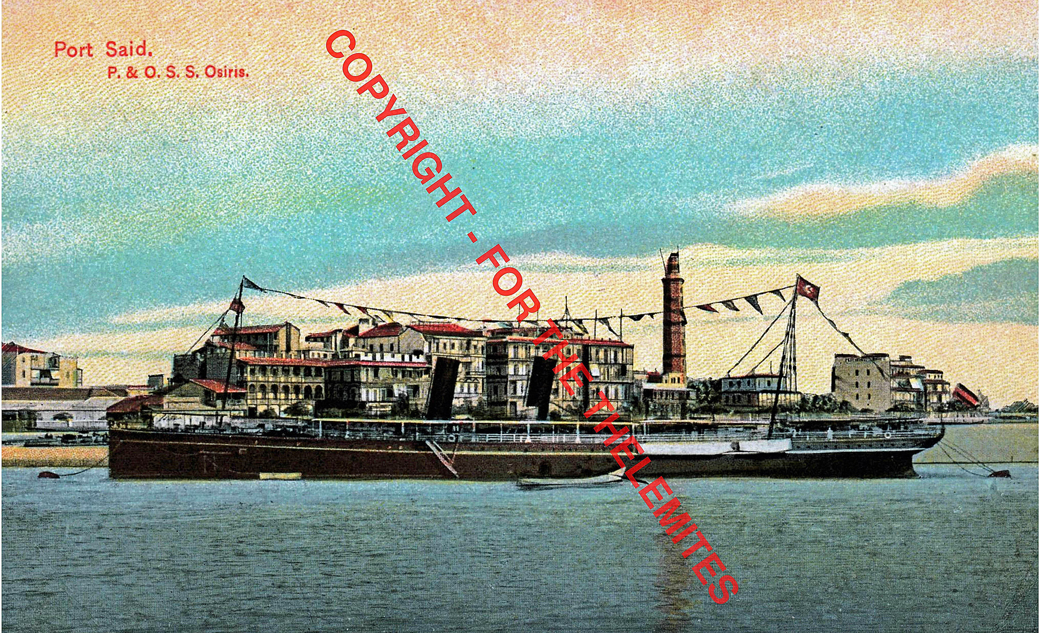 Port Said, P. & O. S.S. Osiris