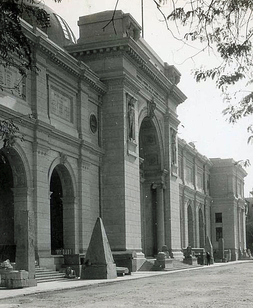1900s photograph of the Cairo Museum
