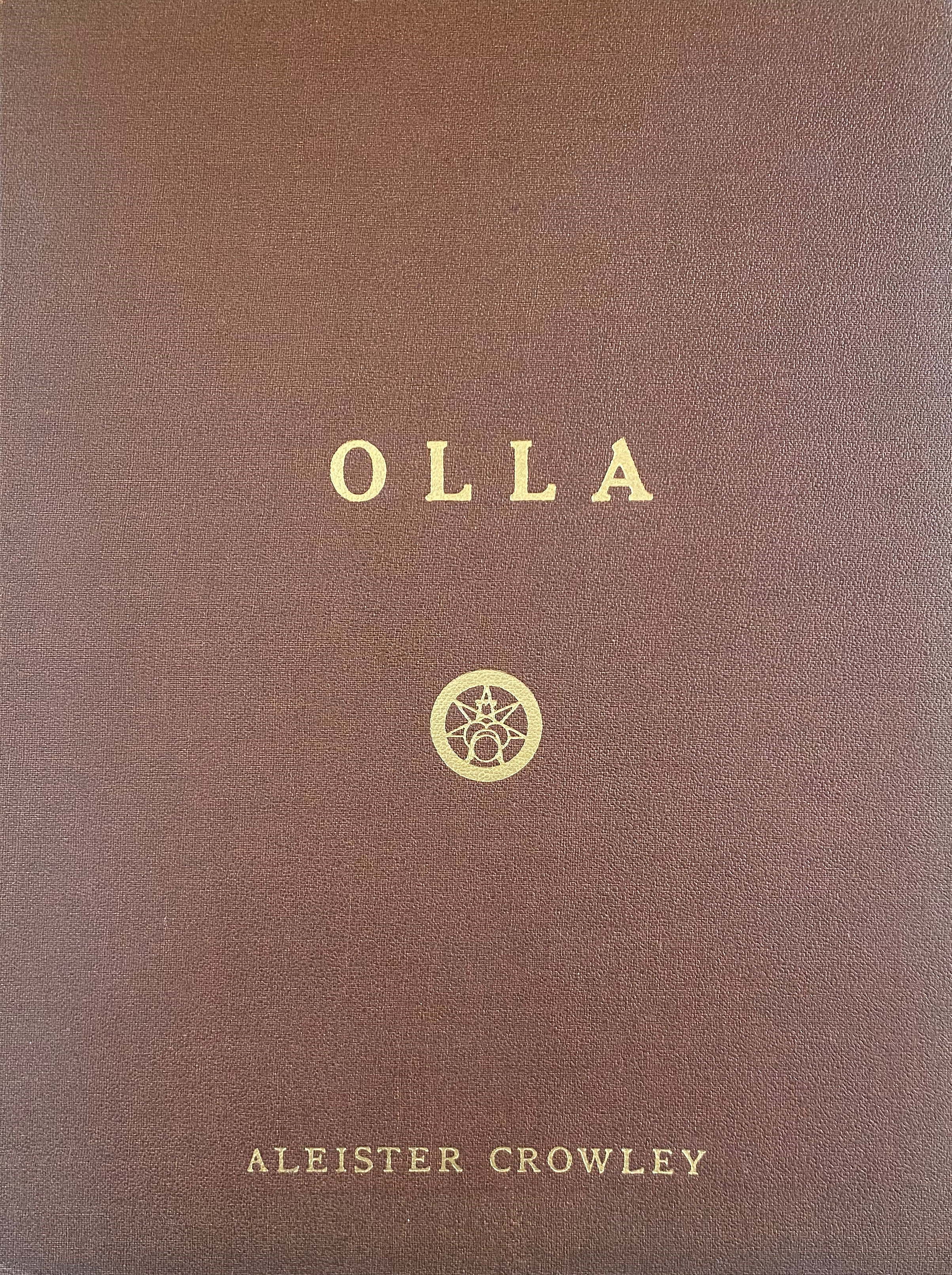 Upper cover of OLLA 1946 E.V.